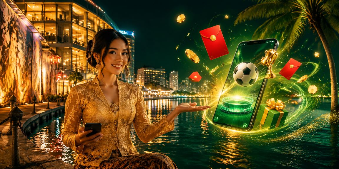 Ilustrasi bonus dan hadiah deposit di platform acv40 sempena perayaan